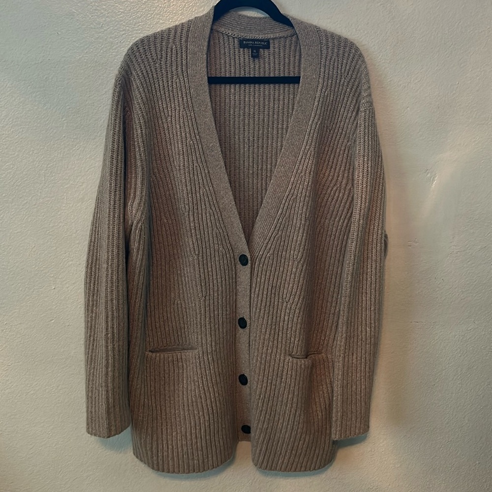 100% Cashmere Banana Republic Cardigan